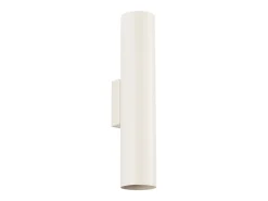 Clearance Sollux Lighting Lámpara de pared Toris desván de acero - 2 fuentes luminosas 3000K - L.6 x A.30 cm - Beige