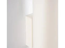 Clearance Sollux Lighting Lámpara de pared Toris desván de acero - 2 fuentes luminosas 3000K - L.6 x A.30 cm - Beige