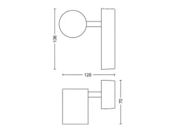 Ledkia Lámpara de Pared White Ambiance GU10 Hue Adore Blanco Clearance