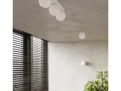 New Sollux Lighting Lámpara De Pared Yoli Moderno De Acero/Vidrio - 1 Fuentes Luminosas - L.12 X A.12 Cm - Blanco