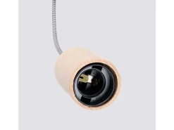Sollux Lighting Aplique Para Pared-Lámpara de pared Zynto desván de madera - 1 fuentes luminosas 3000K - L.6 x A.55 cm - madera natural//negro Blanco