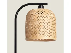 Ledkia Lámpara De Pie-Lámpara de Pié Bambú Adola Natural Color natural claro