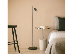 Online Ledkia Lámpara de Pie Aluminio Aritz Negro