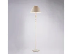 Lámpara de pie Cascina en madera y hierro y gris tórtola 1 luz .183 Ø45 BL265-PH-BT Blanco Sale