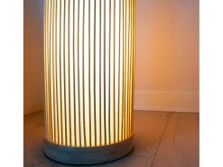 New Rendez-Vous Déco Lámpara de pie de bambú natural 1m70 - Huron Beige