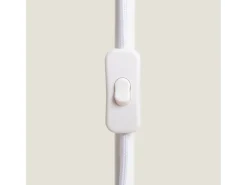 Ledkia Lámpara De Pie-Lámpara de Pie de Metal Ulux Blanco Multicolor