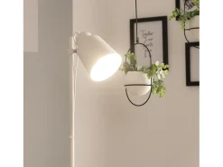 Ledkia Lámpara De Pie-Lámpara de Pie de Metal Ulux Blanco Multicolor