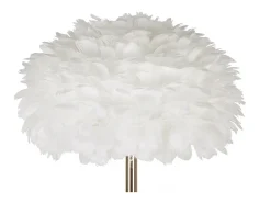 Discount Lámpara de pie Feathers Slim blanca Ø43x170 cm Blanco