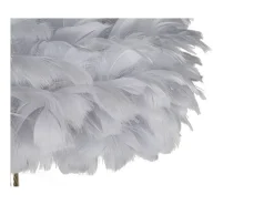 Lámpara De Pie-Lámpara de pie Feathers Slim Ø43x170 cm Gris