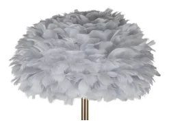 Lámpara De Pie-Lámpara de pie Feathers Slim Ø43x170 cm Gris