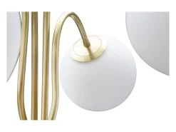 Lámpara De Pie-Lámpara de pie Glamy de 4 luces, Ø54 x 176 cm Blanco