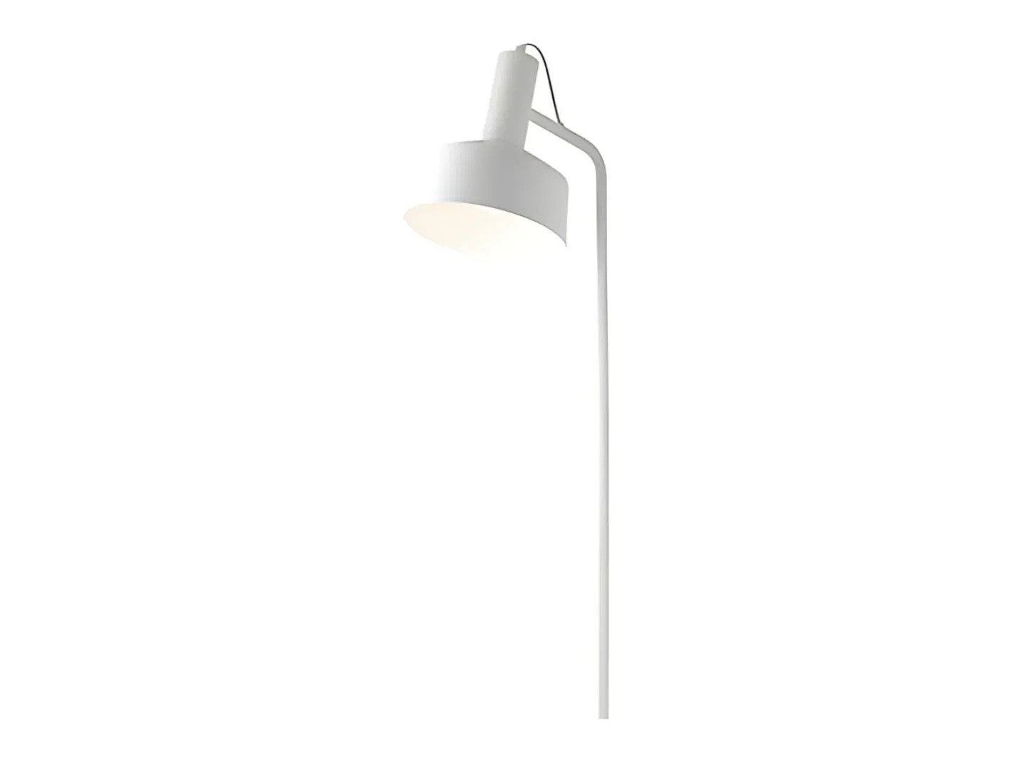 Lámpara De Pie-Lámpara de pie Leana Lumit 60W metal Ø19x136 cm Blanco