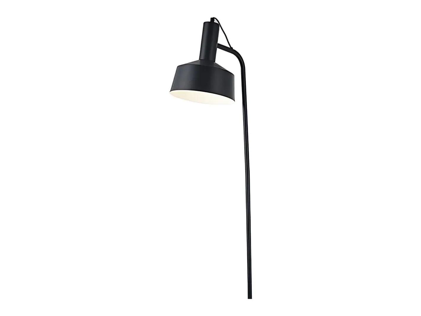 Lámpara De Pie-Lámpara de pie Leana Lumit 60W metal Ø19x136 cm Negro