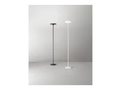 Lámpara De Pie-Lámpara de pie LED Balance 25 W, 3000 K, 180 cm de altura, 2376 lm, con interruptor de encendido/apagado y regulador de intensidad, - Perenz Negro