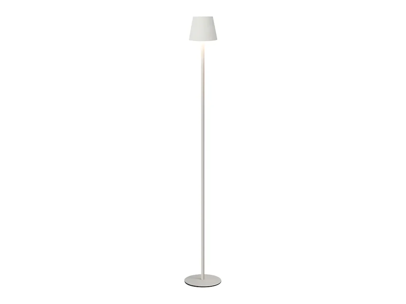NETTLIFE Lámpara de pie LED moderna negra regulable 125 cm 3 temperaturas de color USB Sala de estar Blanco Discount