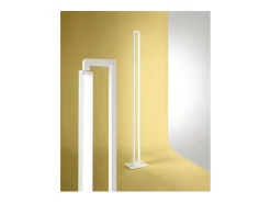 Lámpara De Pie-Lámpara de pie LED orientable e inclinable Perenz, 27 W, 2495 lm, altura 161 cm, CCT, color Blanco