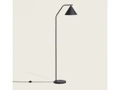 Ledkia Lámpara de Pie LED 8W Metal Elise Negro Outlet