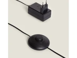 Ledkia Lámpara De Pie-Lámpara de Pie LED 27W Metal Meghri Negro