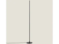 Ledkia Lámpara De Pie-Lámpara de Pie LED 27W Metal Meghri Negro