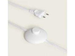 Ledkia Lámpara De Pie-Lámpara de Pie LED 8W Metal Elise Blanco