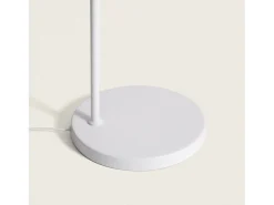 Ledkia Lámpara De Pie-Lámpara de Pie LED 8W Metal Elise Blanco