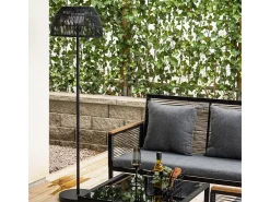ebuy24 Lámpara de pie Mabis LED para exterior color . Negro Best