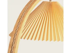 Hot Ledkia Lámpara de Pie Madera Luanda Naranja