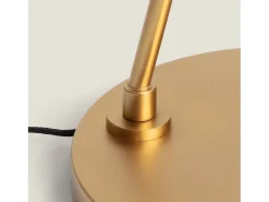 Ledkia Lámpara De Pie-Lámpara de Pie Metal Bardney Dorado