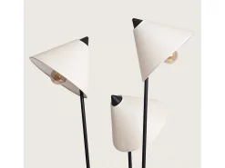 Ledkia Lámpara de Pie Metal Bells Blanco Multicolor Outlet