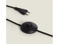 Ledkia Lámpara De Pie-Lámpara de Pie Metal Zunga Melocotón Naranja claro