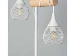 Best Ledkia Lámpara de Pie Monah Blanco Multicolor