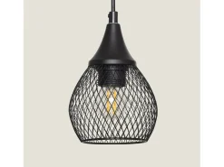 Ledkia Lámpara De Pie-Lámpara de Pie Monah WiFi con Regulador Negro Multicolor