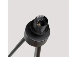 Sollux Lighting Lámpara De Pie-Lámpara de pie Mula moderno de fieltro/acero - 1 fuentes luminosas - L.45 x A.134 cm - marino/negro Azul