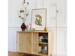 Outlet Atmosphera Lámpara de pie recta 35 x 25 x 162 cm Dorado