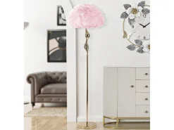 Lámpara de pie Slim Cm Ø50X165 Rosa