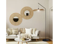 Hot Lámpara De Pie Toolight App1829-1F Brown Marru00f3n