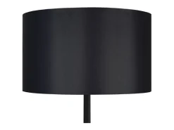 TOSEL Lámpara De Pie-Lámpara de Pie ,madera, ,A142xD 30x P 30cm Negro