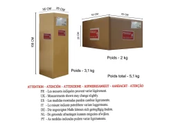 TOSEL Lámpara de Pie ,madera, ,A162xD40xP40cm Rosa New