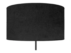 Hot TOSEL Lámpara de Pie ,madera, ,A155xD40xP40cm Negro