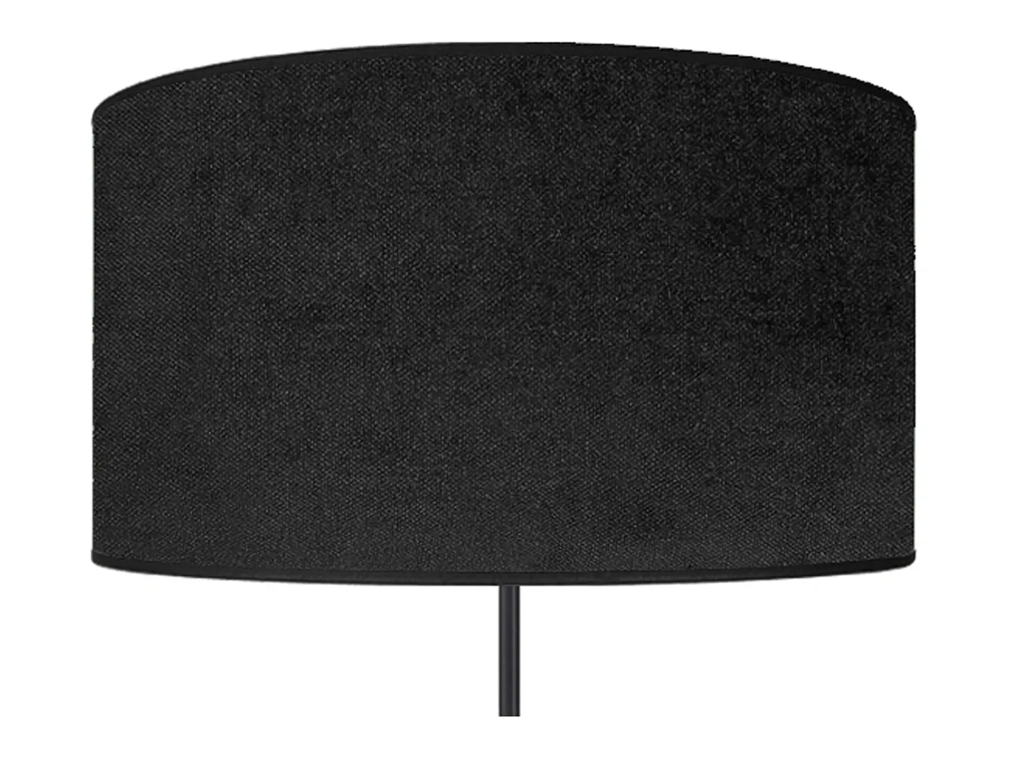 Hot TOSEL Lámpara de Pie ,madera, ,A155xD40xP40cm Negro