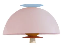 TOSEL Lámpara de Pie ,madera, ,A165xD43xP43cm Rosa Sale