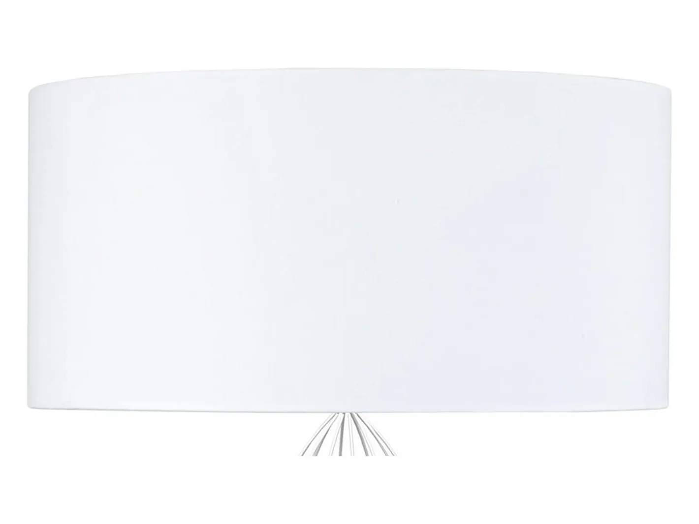 New TOSEL Lámpara de Pie ,metal,,A155xD 40x P 40cm Blanco