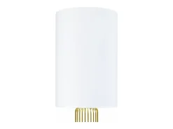 Best TOSEL Lámpara de Pie ,metal, ,A165xD30xP30cm Dorado