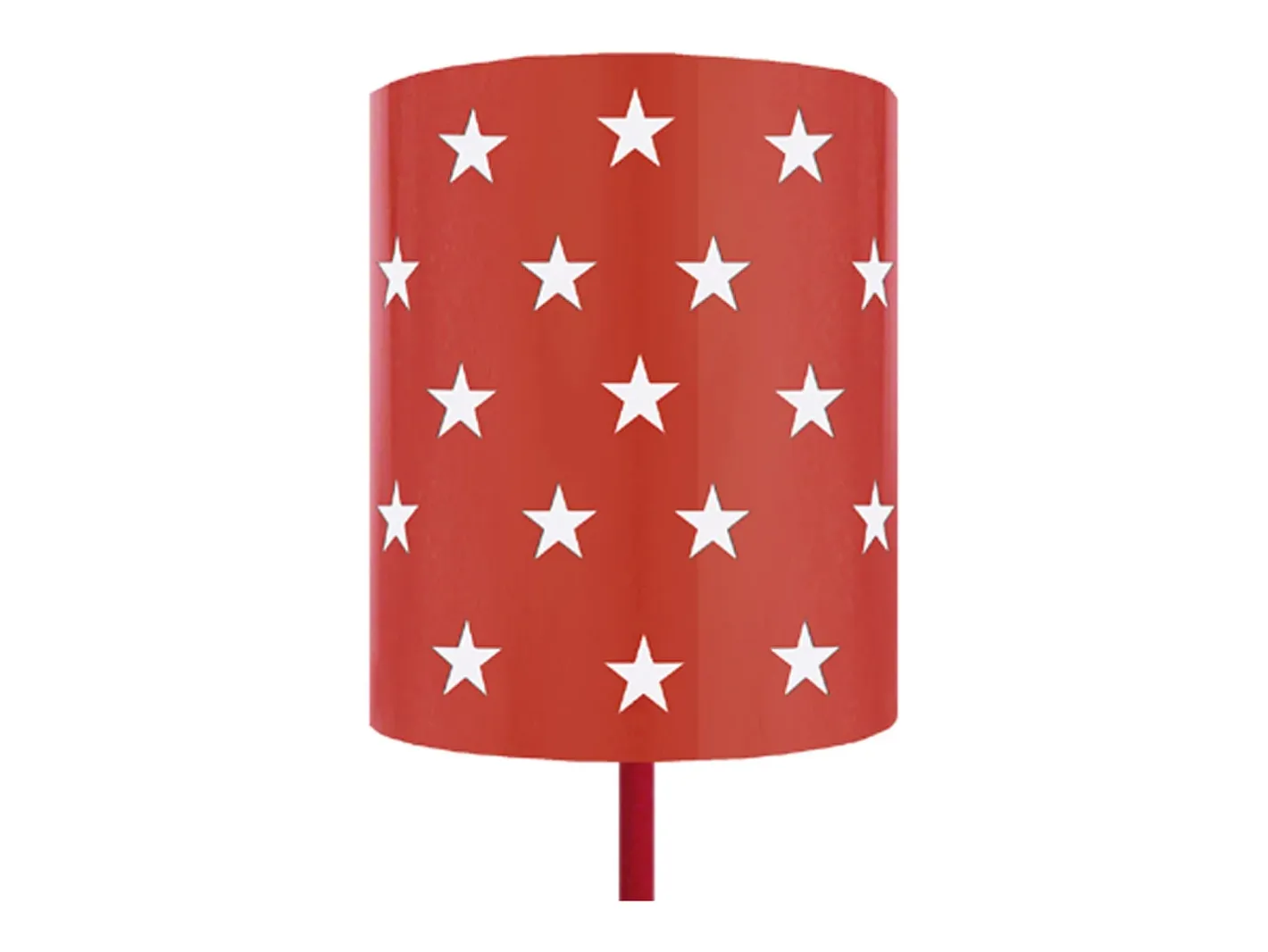 TOSEL Lámpara De Pie-Lámpara de Pie ,metal,Naranja, A 162xD20x P 20cm Rojo