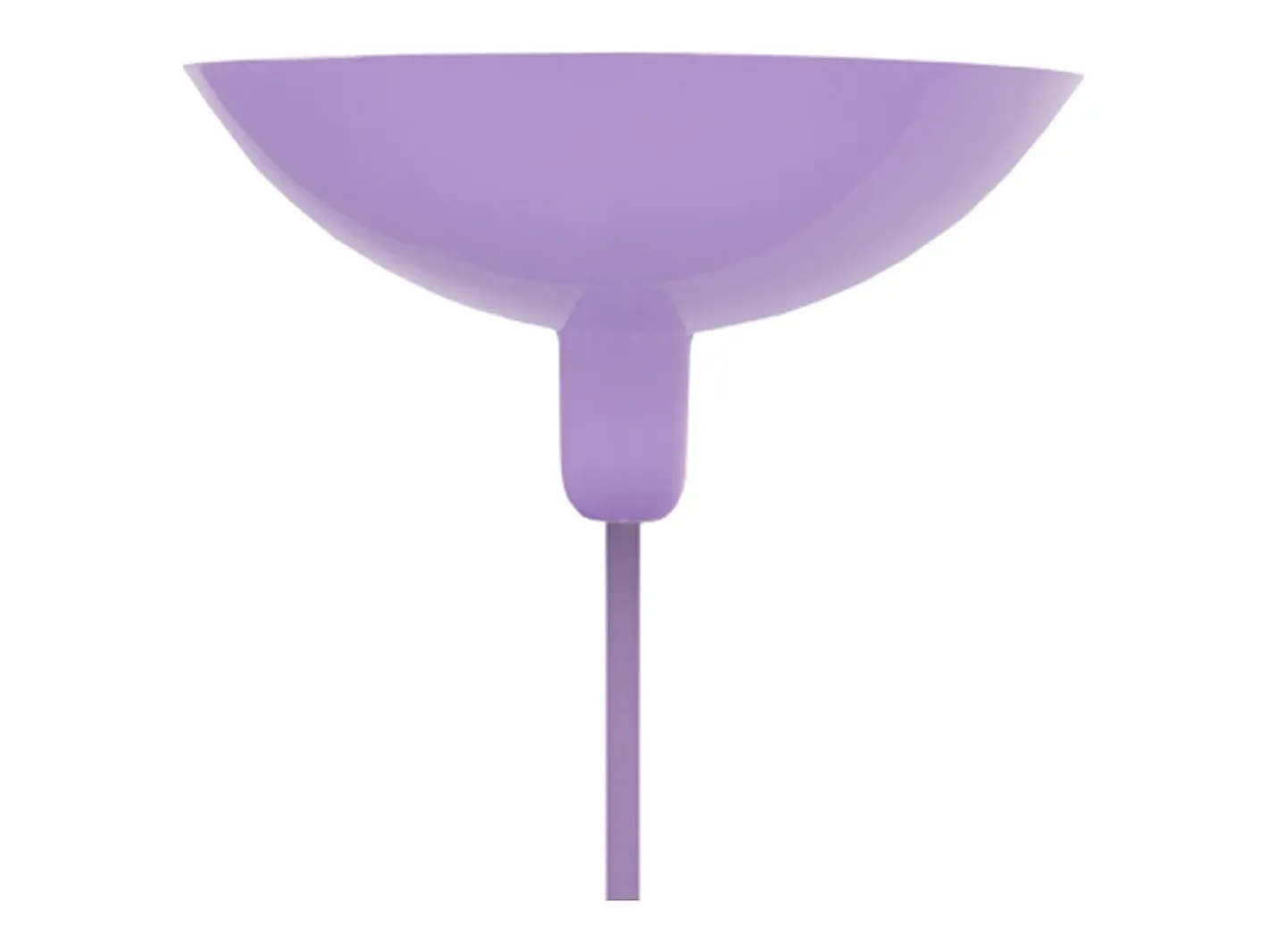 TOSEL Lámpara de Pie ,metal, ,A165xD30xP30cm Violeta Hot