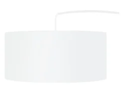 Best TOSEL Lámpara de Pie ,metal, ,A190xD150xP40cm Blanco
