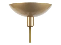 TOSEL Lámpara De Pie-Lámpara de Pie ,metal, ,A165xD30xP30 cm Dorado