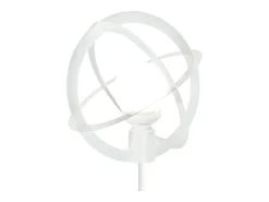 TOSEL Lámpara De Pie-Lámpara de Pie ,metal, ,A165xD 28x P 28cm Blanco