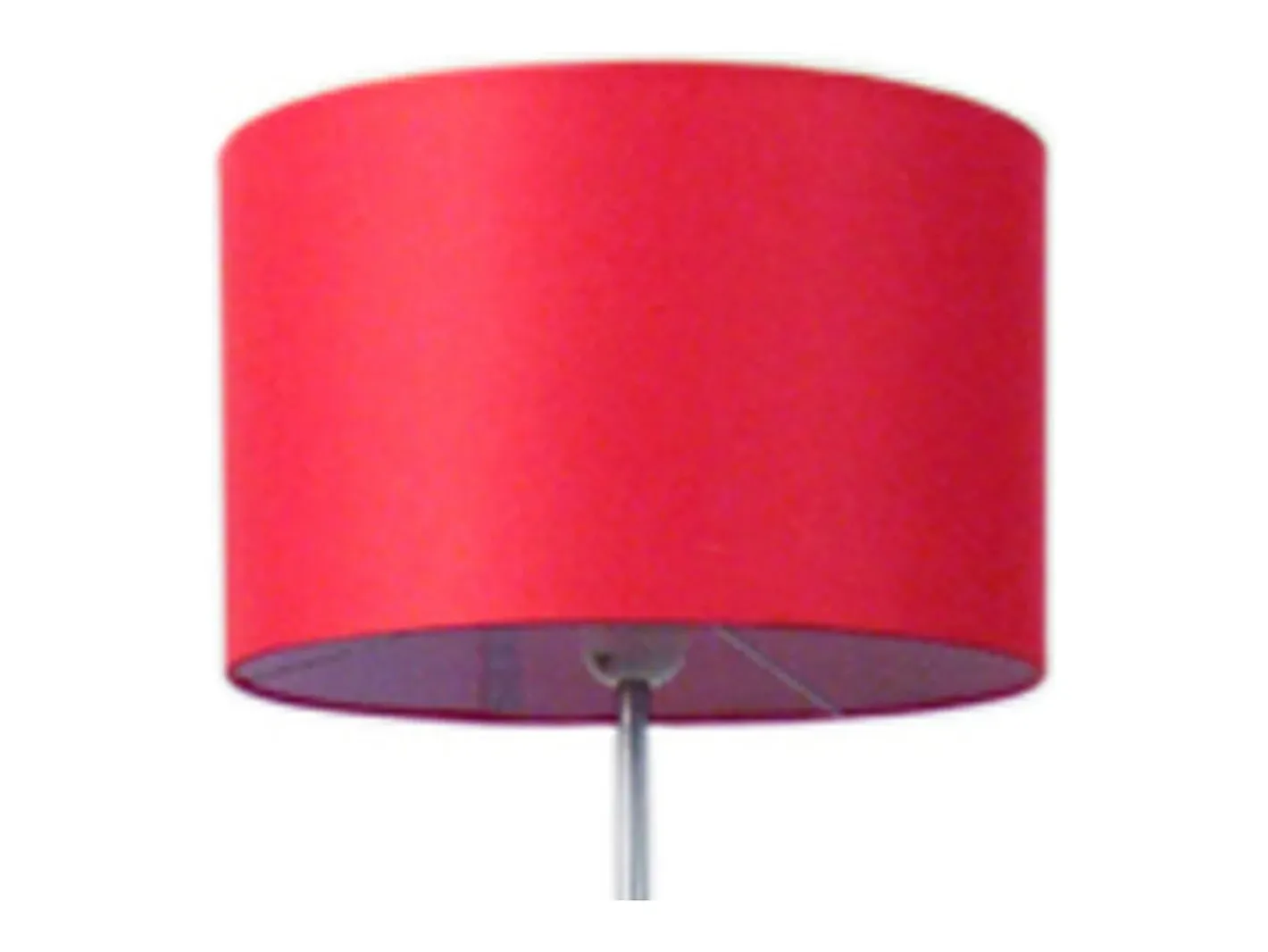 Discount TOSEL Lámpara de Pie ,metal,Aluminio ,A 153xD30x P 30cm Rojo