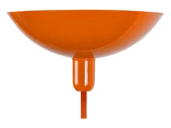 TOSEL Lámpara de Pie ,metal,,A165xD30xP30cm Naranja Outlet